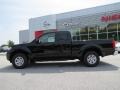 2013 Super Black Nissan Frontier S King Cab  photo #2