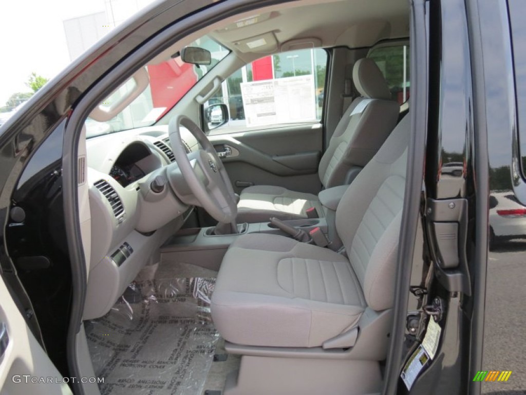 Steel Interior 2013 Nissan Frontier S King Cab Photo #82883776