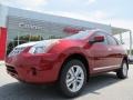 2013 Cayenne Red Nissan Rogue SV  photo #1