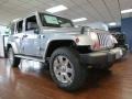 2013 Billet Silver Metallic Jeep Wrangler Unlimited Sahara 4x4  photo #1
