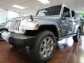 2013 Billet Silver Metallic Jeep Wrangler Unlimited Sahara 4x4  photo #2