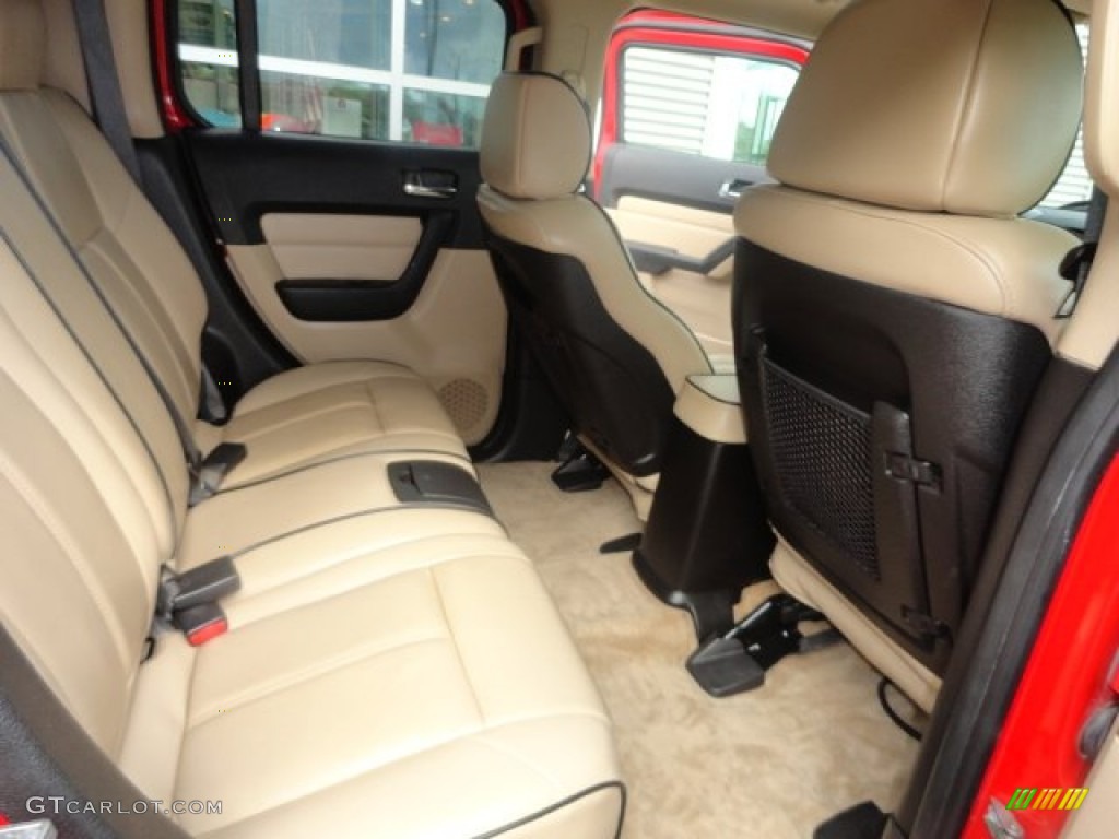 Light Cashmere/Ebony Interior 2007 Hummer H3 X Photo #82885984