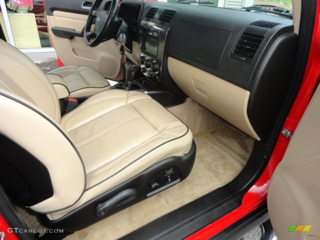 Light Cashmere/Ebony Interior 2007 Hummer H3 X Photo #82886018