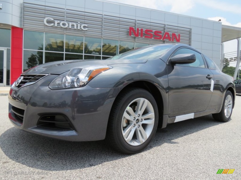 2013 Altima 2.5 S Coupe - Metallic Slate / Charcoal photo #1