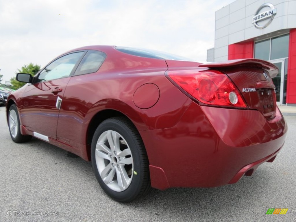 Cayenne Red 2013 Nissan Altima 2.5 S Coupe Exterior Photo #82887013