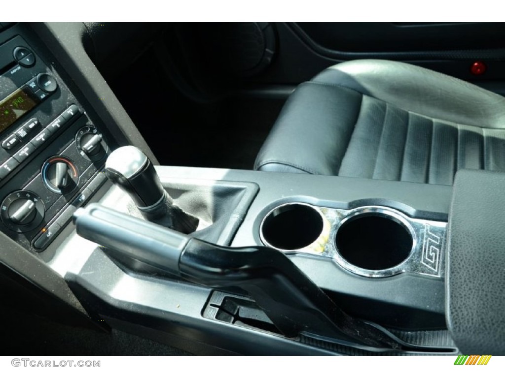 2007 Mustang GT Premium Coupe - Satin Silver Metallic / Dark Charcoal photo #26