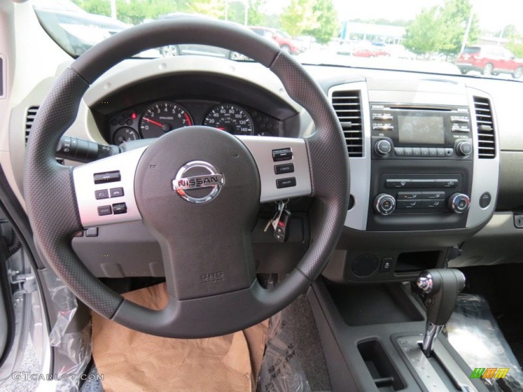 2013 Nissan Frontier SV King Cab Graphite Steel Dashboard Photo #82887735