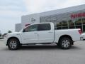 2013 Glacier White Nissan Titan SV Crew Cab  photo #2