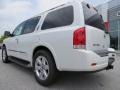 2013 Pearl White Nissan Armada Platinum  photo #3