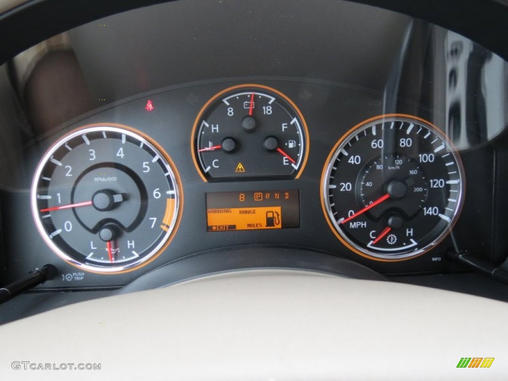 2013 Nissan Armada Platinum Gauges Photos