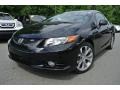 Crystal Black Pearl 2012 Honda Civic Si Coupe Exterior