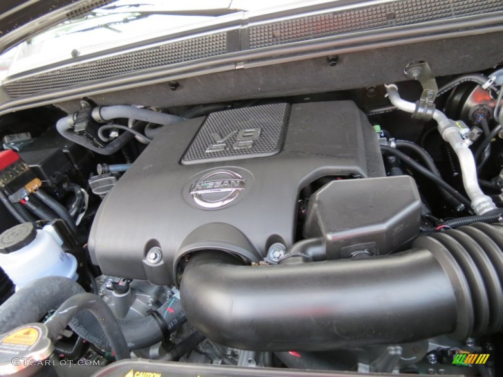 2013 Nissan Titan SL Crew Cab 5.6 Liter Flex-Fuel DOHC 32-Valve CVTCS V8 Engine Photo #82889333