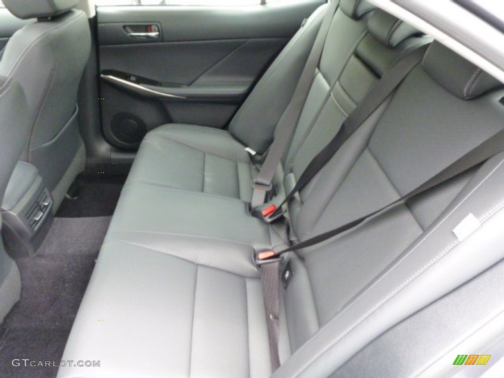 Black Interior 2014 Lexus IS 250 AWD Photo #82889630