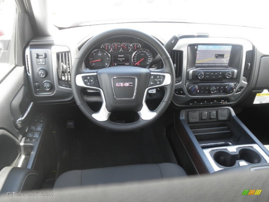 2014 Sierra 1500 SLE Crew Cab 4x4 - Sonoma Red Metallic / Jet Black photo #25