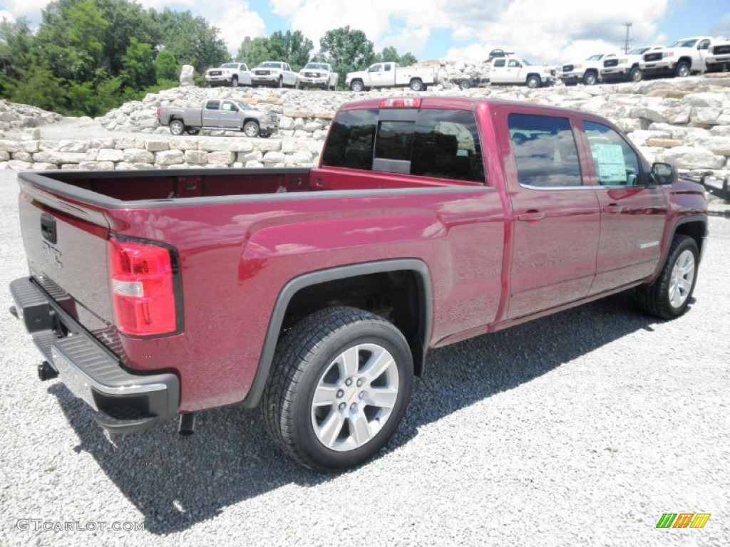 Sonoma Red Metallic 2014 GMC Sierra 1500 SLE Crew Cab 4x4 Exterior Photo #82889837