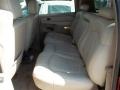 2002 Chevrolet Suburban Tan Interior Rear Seat Photo