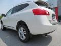 2013 Pearl White Nissan Rogue SV  photo #3