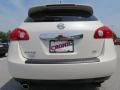 2013 Pearl White Nissan Rogue SV  photo #4