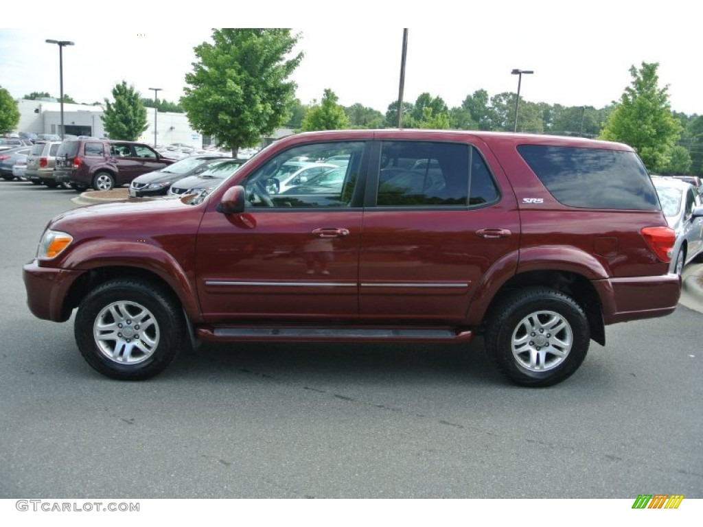 Salsa Red Pearl 2006 Toyota Sequoia SR5 4WD Exterior Photo #82890268