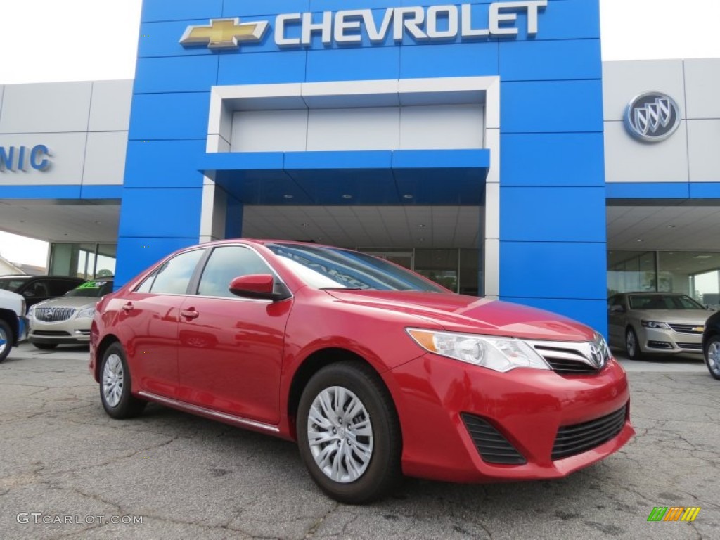 Barcelona Red Metallic Toyota Camry