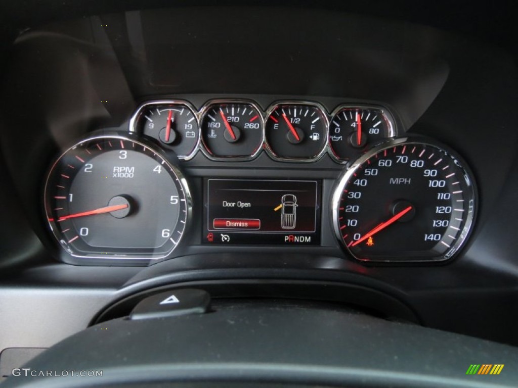 2014 GMC Sierra 1500 SLT Crew Cab Gauges Photo #82891790