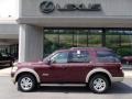 2008 Dark Cherry Metallic Ford Explorer Eddie Bauer 4x4  photo #2