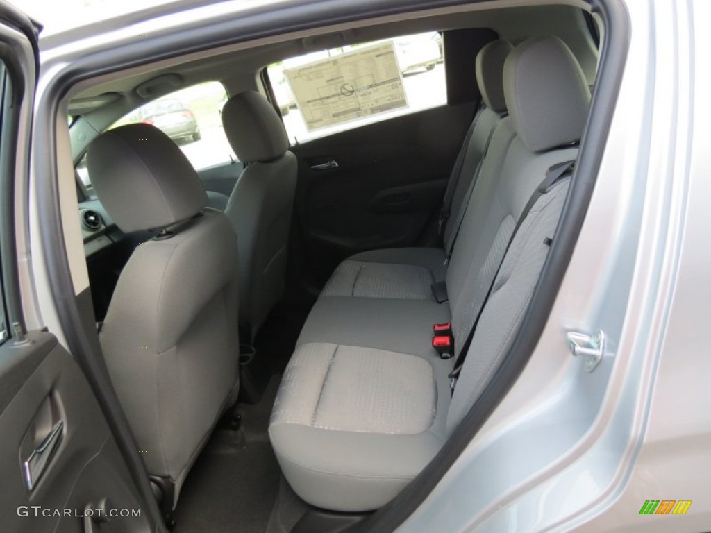 Jet Black/Dark Titanium Interior 2013 Chevrolet Sonic LS Hatch Photo #82892204