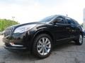 Carbon Black Metallic - Enclave Leather Photo No. 3