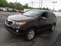 2012 Dark Cherry Kia Sorento LX AWD  photo #4