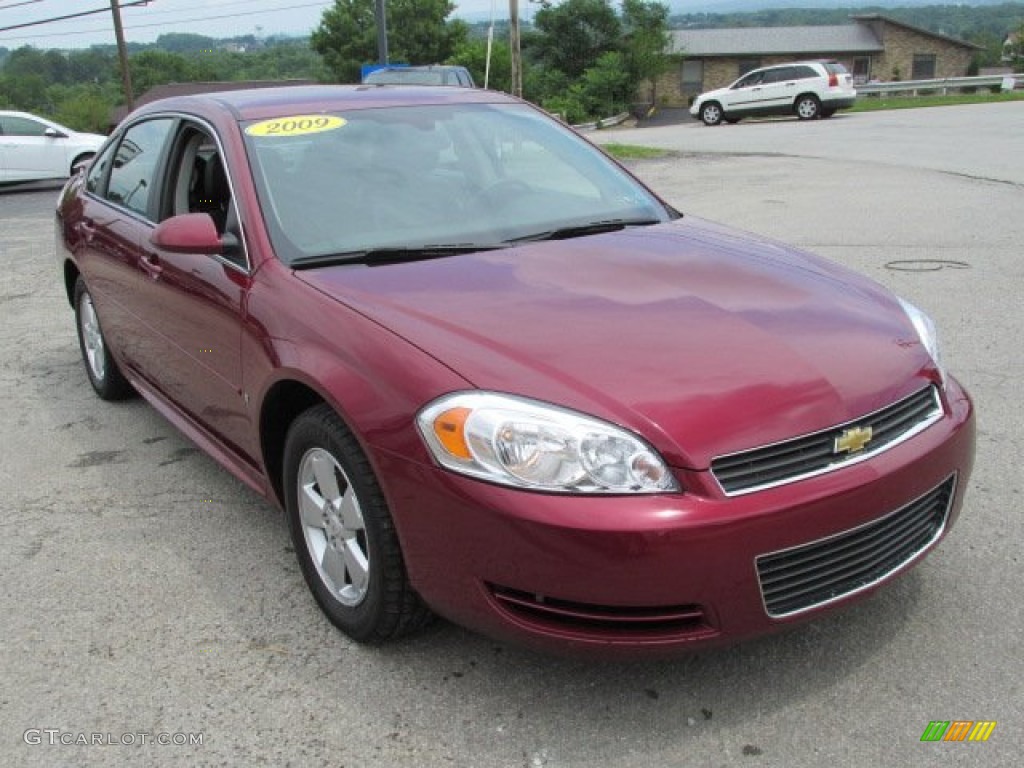 Red Jewel Tintcoat 2009 Chevrolet Impala LT Exterior Photo #82893334