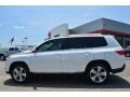 2013 Blizzard White Pearl Toyota Highlander Limited 4WD  photo #2