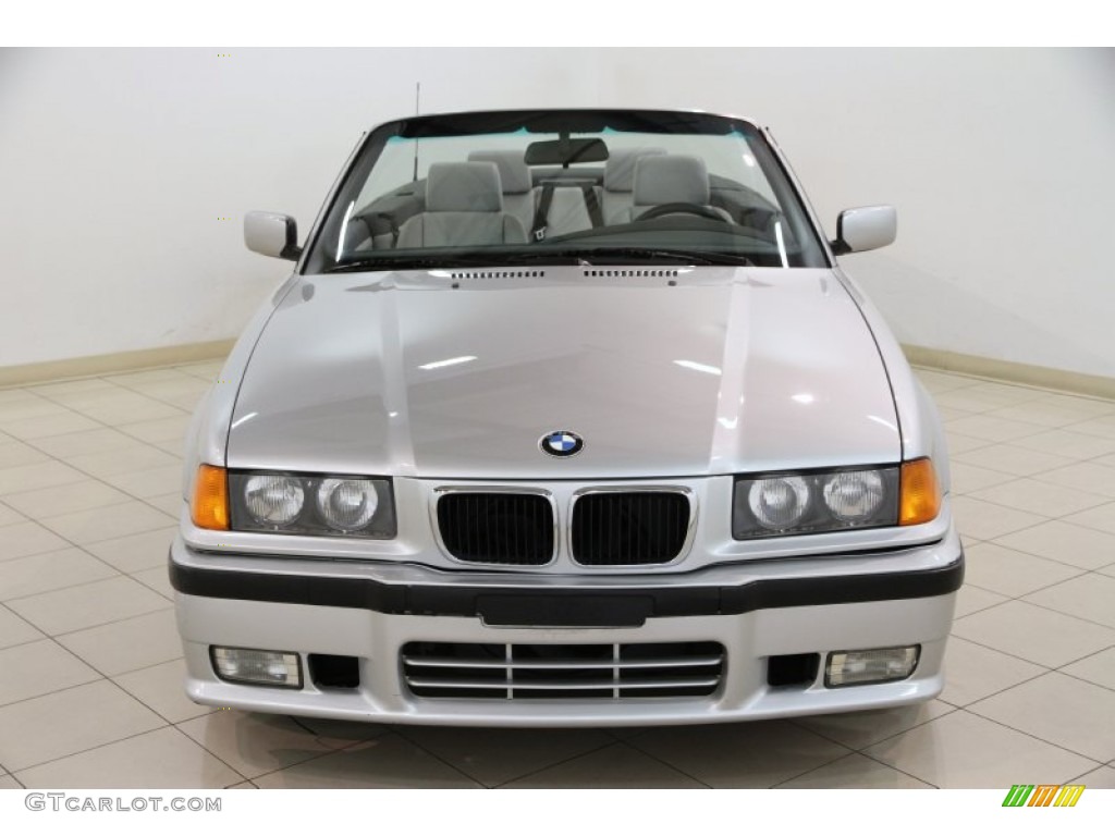 Titanium Silver Metallic 1999 BMW 3 Series 328i Convertible Exterior Photo #82894394
