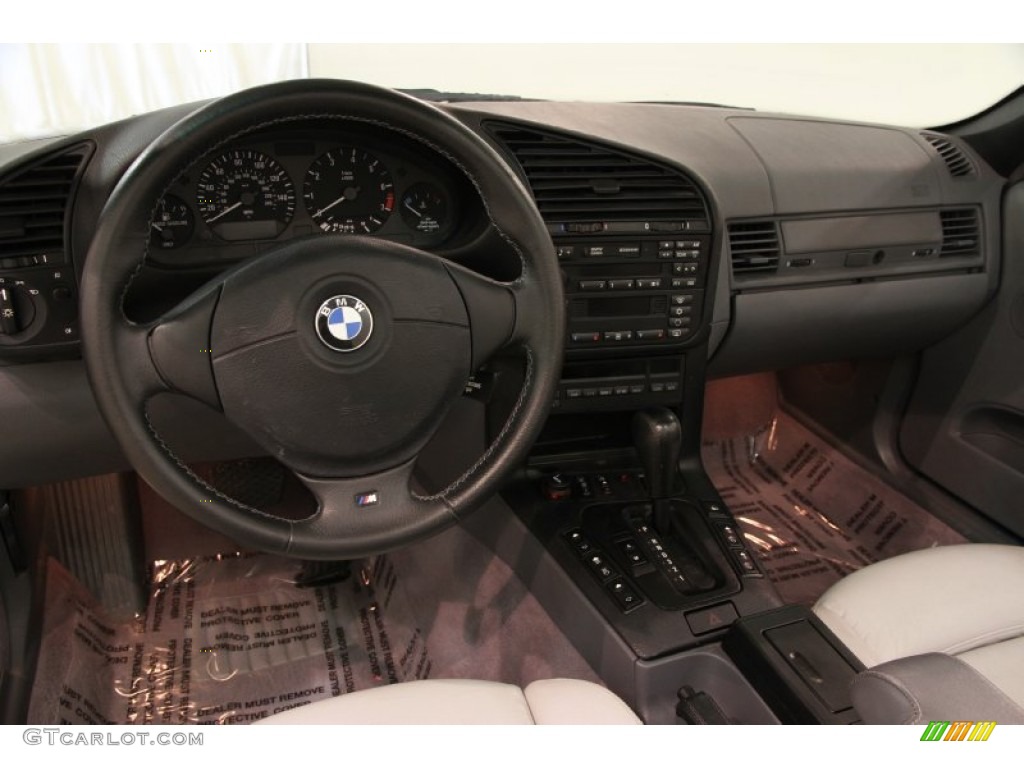 1999 BMW 3 Series 328i Convertible Grey Dashboard Photo #82894421