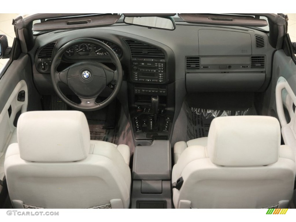 1999 BMW 3 Series 328i Convertible Grey Dashboard Photo #82894496