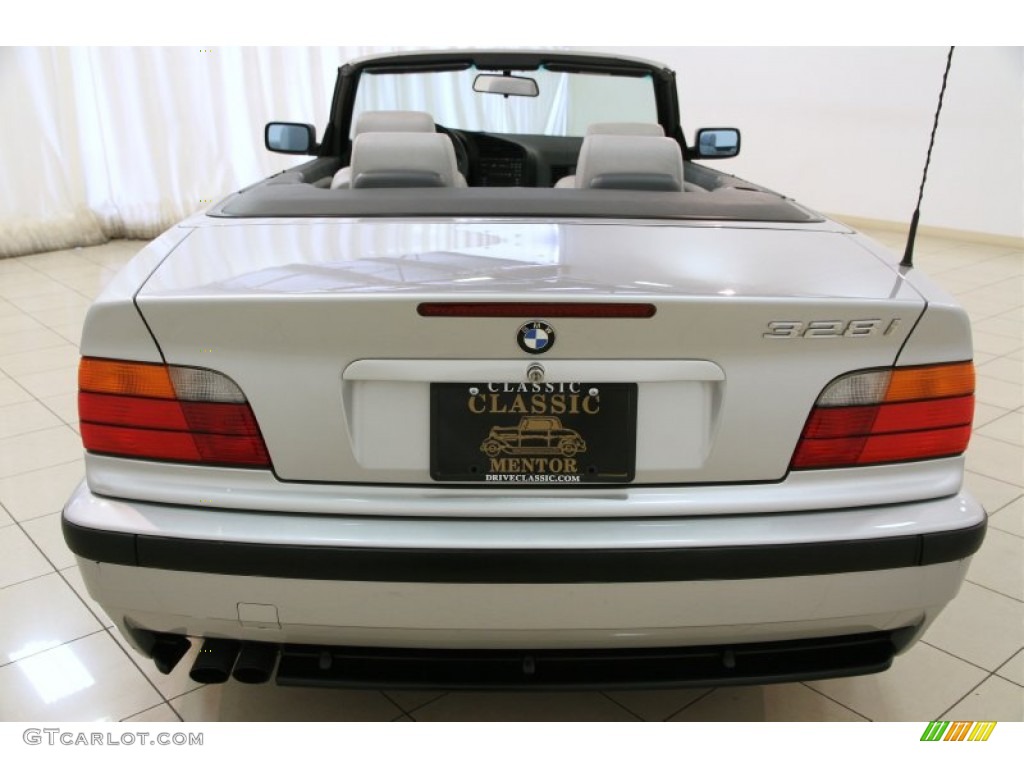 1999 3 Series 328i Convertible - Titanium Silver Metallic / Grey photo #23