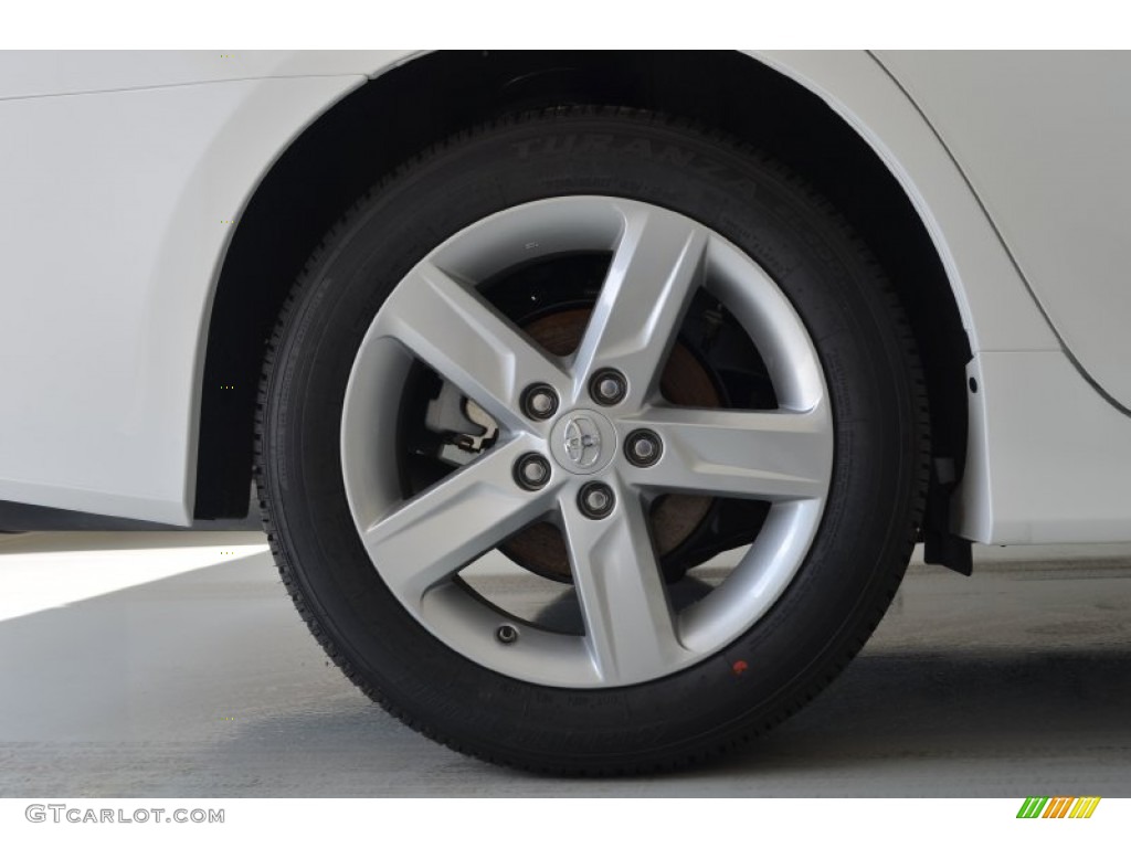2013 Camry SE - Super White / Black photo #9