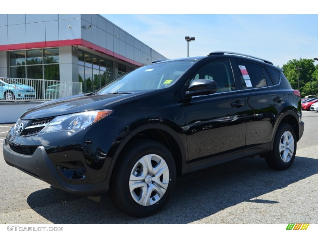 2013 RAV4 LE AWD - Black / Ash photo #1