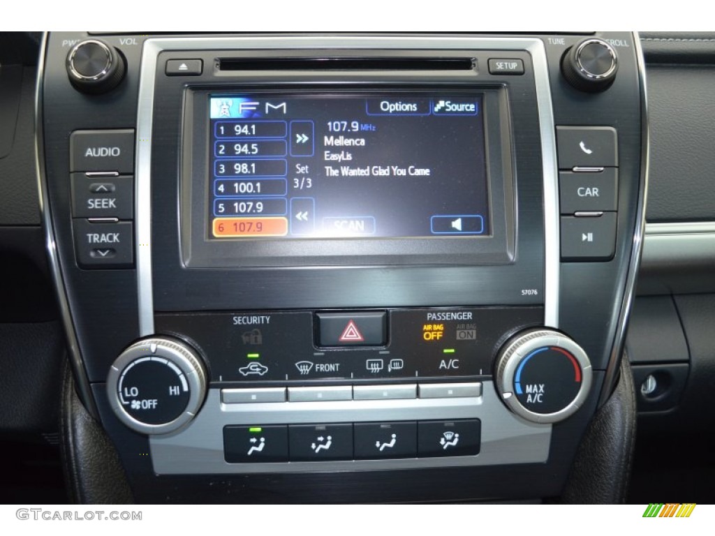 2013 Camry SE - Magnetic Gray Metallic / Black/Ash photo #11