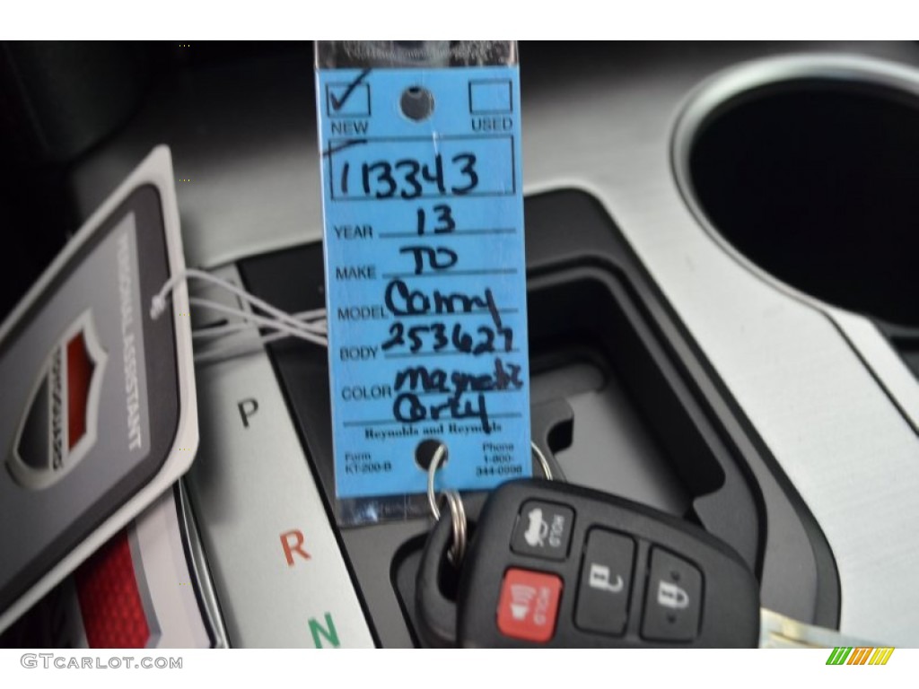 2013 Camry SE - Magnetic Gray Metallic / Black/Ash photo #18