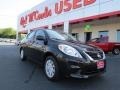 2012 Super Black Nissan Versa 1.6 SV Sedan  photo #1