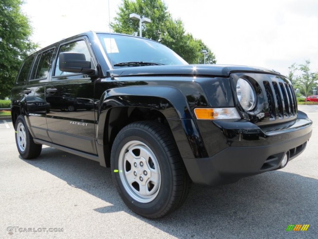 Black 2014 Jeep Patriot Sport Exterior Photo #82896144