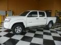 2009 Super White Toyota Tacoma V6 PreRunner Double Cab  photo #3