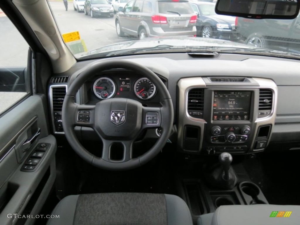 2013 3500 Big Horn Crew Cab 4x4 Dually - Mineral Gray Metallic / Black/Diesel Gray photo #8