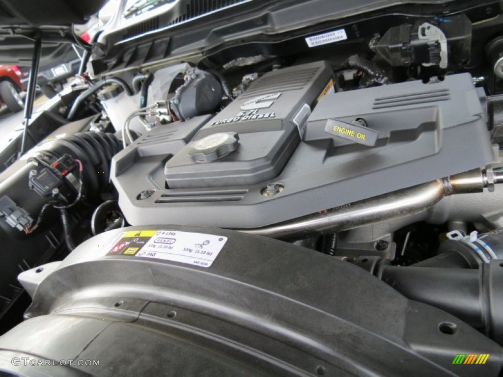 2013 3500 Big Horn Crew Cab 4x4 Dually - Mineral Gray Metallic / Black/Diesel Gray photo #9