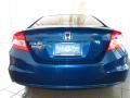 2012 Dyno Blue Pearl Honda Civic LX Coupe  photo #7