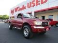 Sunfire Red Pearl 1999 Toyota Tacoma Prerunner V6 Extended Cab