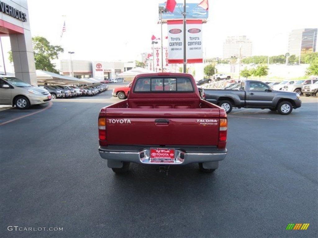 1999 Tacoma Prerunner V6 Extended Cab - Sunfire Red Pearl / Oak photo #6