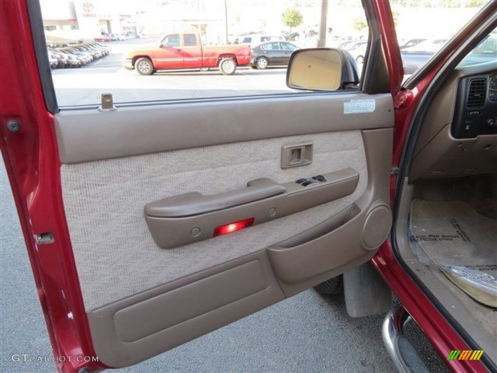 1999 Tacoma Prerunner V6 Extended Cab - Sunfire Red Pearl / Oak photo #10
