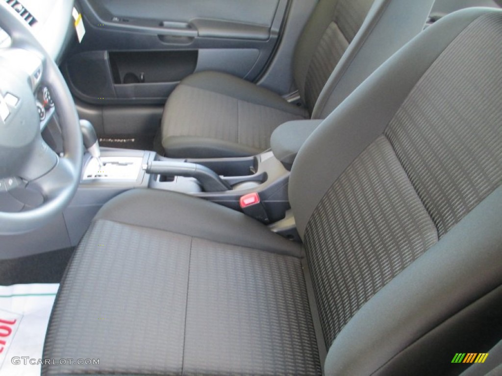 Black Interior 2013 Mitsubishi Lancer ES Photo #82898779