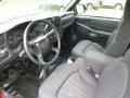 Graphite 2003 Chevrolet S10 Extended Cab Interior